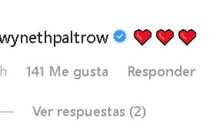 mensaje de Gwyneth Paltrow