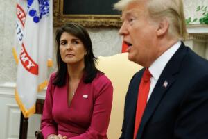 Donald Trump, Nikki Haley