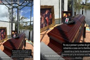 El funeral de Yeison Jiménez