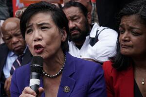 Congresista demócrata Judy Chu, presidenta del bloque de legisladores con ancestros asiáticos y del Pacífico