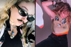 Fernanda Castro, hija de Angélica Rivera, se dejó ver con bigote en Instagram el pasado fin de semana, justo un año después de haber sudo criticada por no depilarse las axilas.  