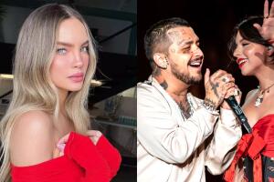 Belinda habría sentido celos de Ángela Aguilar durante su relación con Nodal