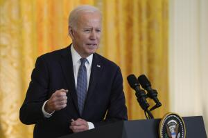 Joe Biden, Emmanuel Macron