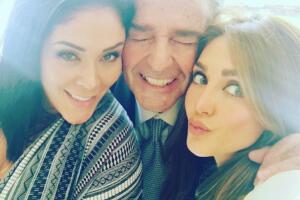 Los famosos presumen a sus padres