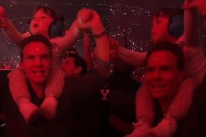 Emiliano, hijo menor de Anahí, estuvo con su papá Manuel Velasco.jpg