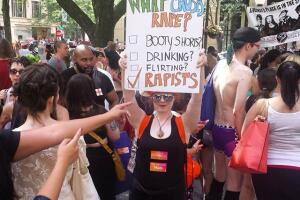 Marcha contra la violencia sexual