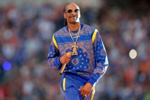 Snoop Dogg en el Super Bowl LVI Halftime Show
