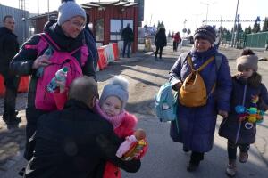 POLAND-UKRAINE-RUSSIA-CONFLICT-REFUGEES