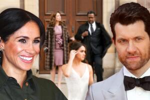 Meghan Markle y Billy Eichner