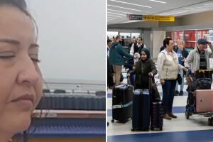 Alrededor de 350 personas, incluidos 50 estadounidenses, permanecen atrapadas mientras esperan información sobre una posible evacuación.