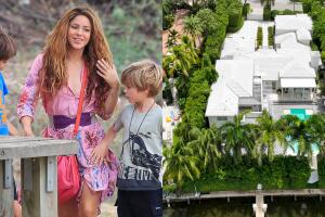 Piqué y Shakira: esta es la mansión de 20 millones de dólares en la que la cantante y sus hijos vivirán en Miami