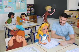  Samuel Manzanera Blasco ilustra su día a día a lado de personajes Disney: fotos