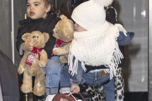 Gemelos Amal y George Clooney