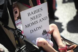 Protesta contra separación de familias