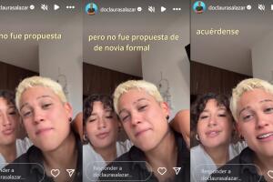 En un nuevo video, Romina Marcos y su novia Laura Salazar aclararon si están o no comprometidas tras una publicación anterior que generó dudas y especulaciones al respecto.  