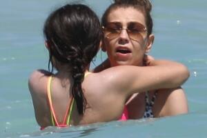 Thalía y Tommy Mottola