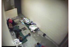 Celdas de la Patrulla Fronteriza donde son detenidos los inmigrantes que cruzan la frontera