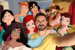 Samuel Manzanera Blasco ilustra su día a día a lado de personajes Disney: fotos