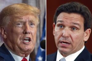 Elecciones 2024 DeSantis Trump