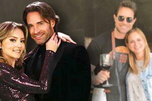 Sebastián Rulli y su familia