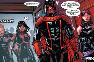 Magneto y su grupo de seguidores