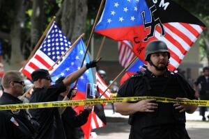 Members of the Neo-Nazi group, The Ameri