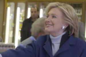 Hillary Clinton en campaña