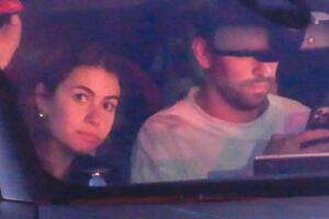 La reacción de Clara Chía al descubrir que un paparazzo la observa cuando está con Piqué