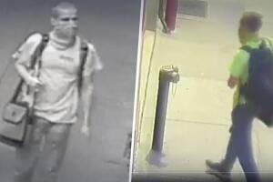 Hombre deja grafiti para organización católica en NY