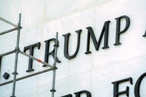 Trump, centro kennedy