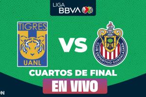 Tigres vs. Chivas en vivo Cuartos de Final Ida