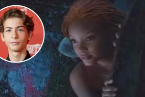 Jacob Tremblay voz de Flounder - The Little Mermaid quién es quién en la Sirenita Disney (1).jpg