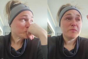 A pesar de que tiene un trabajo de tiempo completo, al igual que su esposo, siente que el dinero apenas y le alcanza para mantener a su familia.