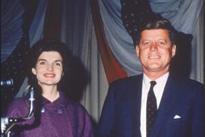 John y Jackie Kennedy