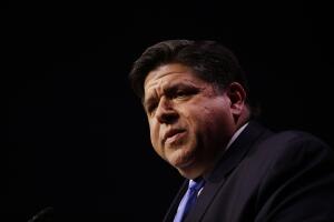 Democratic Gubernatorial Candidate For Governor J.B. Pritzker Holds Primary Night Event In Chicago