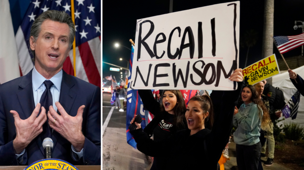 Republicanos de California gastan $125,000 para intentar destituir al gobernador Gavin Newsom