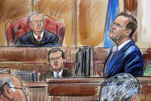 El juez T.S. Ellis preside el juicio contra Paul Manafort, el ex jefe de campaña de Trump.