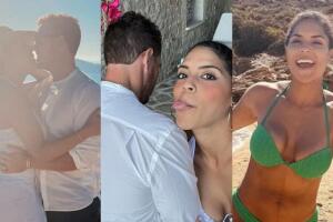 Francisca Lachapel y Francesco Zampogna se van de luna de miel con su hijo Gennaro