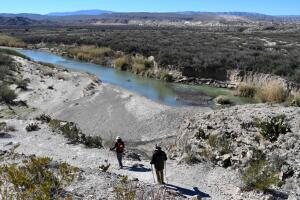 Hikers caminante Texas