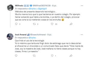 Reacciones al niño que intentó cancelar sus clases vía WhatsApp