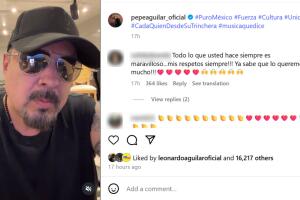 Pepe Aguilar lanzó apareció así para anunciar una "resistencia pacífica" con su música ante la ola de detenciones y redadas en EEUU contra inmigrantes sin documentos.  