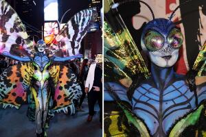 Heidi Klum disfraz mariposa Halloween