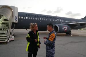 Avión Ejército México Tel Aviv