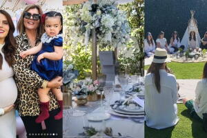 Embaraza de 6 meses, Claudia Álvarez celebra espectacular 'baby shower' 