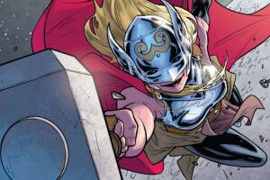 Jane Foster con el martillo de Thor .jpg