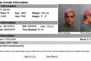 Kevin Fret Mug Shot