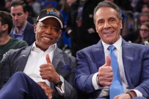  Eric Adams respaldaría a Andrew Cuomo en la contienda por alcaldía de Nueva York: reportes.