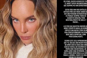 Este fue el mensaje de Belinda tras la ruptura con Christian Nodal. 