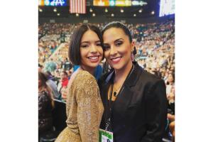 Ella es Aneliz Álvarez Alcalá, la mamá de Ángela, Aneliz y Leonardo Aguilar.