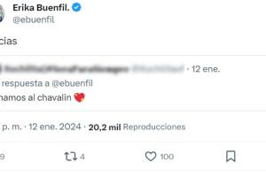 Erika Buenfil agradeció las muestras de apoyo hacia su hijo tras la controversia.  